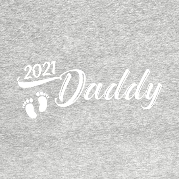 Daddy 2021 Gift for New Father I'm Going to Be a Dad est 2021 by ANGELA2-BRYANT